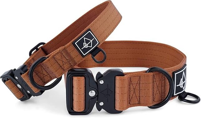 Made to ROAM Premium Dog Collar - Adjustable Heavy Duty Nylon Collar with Quick-Release Metal Buckle (Nevada Evening, Classic Size 3)