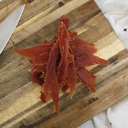 Cadet Gourmet Duck Breast Jerky Dog Treats, Healthy, Long-Lasting High-Protein Training Treats for Small & Large Dogs, 28 oz.