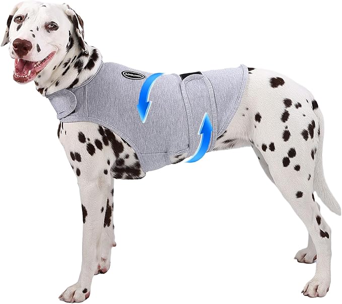 Dog Anxiety Vest and Shirt, Skin-Friendly Calming Shirt - Thunder Jacket for Pet Vet Visits - Dog Jacket for Thunder, Fireworks, Anti Anxiety Vest for Pet Without Medicine & Training