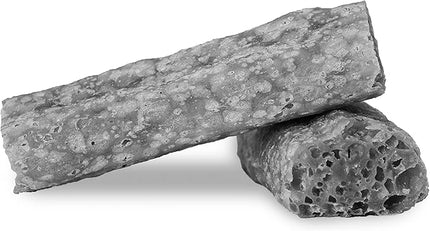 Himalayan Dog Chew Happy Teeth Yak Cheese, Soft Dog Chew, 100% Natural Soft Density Dental Treats, Gluten Free, Safe Treats for Oral Health, Lactose & Grain Free, Protein Rich, Cheese-Charcoal 2 Count