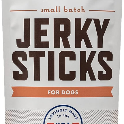 Rocco & Roxie Jerky Dog Treats - Slow Roasted Beef Sticks for All Breed Sizes - 170g Bag