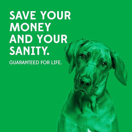 Goughnuts — Dog Toys for Aggressive Chewers | Virtually Indestructible Pull Toy for Breeds Such as Pit Bulls and German Shepherds | Heavy Duty Tug Dog Toy | Medium | Green