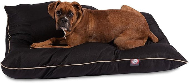 Large 35x46 Super Value Dog Pet Bed - Black