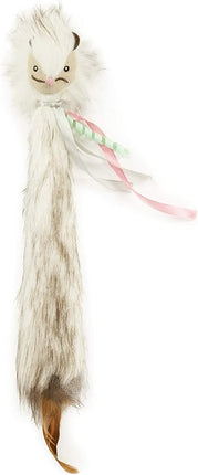 SmartyKat Chitter Critter Squirrel Electronic Sound Plush Kicker Cat Toy, Battery Powered - Gray, One Size