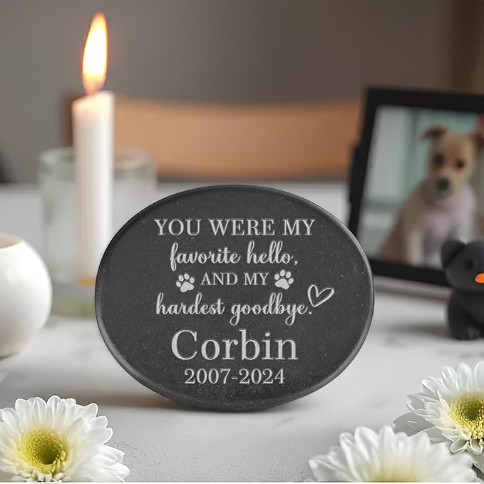 Personalized Pet Memorial Stones, Dog Memorial Gifts, Cat Memorial Gifts, Pet Lost Sympathy Gift, in Memory of Pet, Loss of Pet, Pet Remembrance Gifts