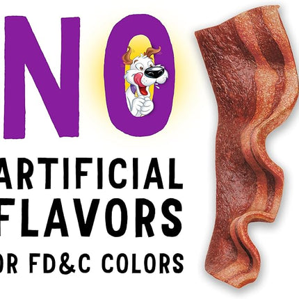 Purina Beggin' Strips Real Meat Dog Treats, Original With Bacon Flavor - 3 Ounce (Pack of 6)