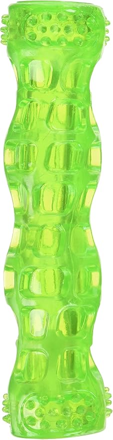 Hyper Pet DuraSqueaks Dog Toy Balls and Chews (Squeaky Dog Ball For Interactive Play – Floating Balls and Toys) - Medium Stick