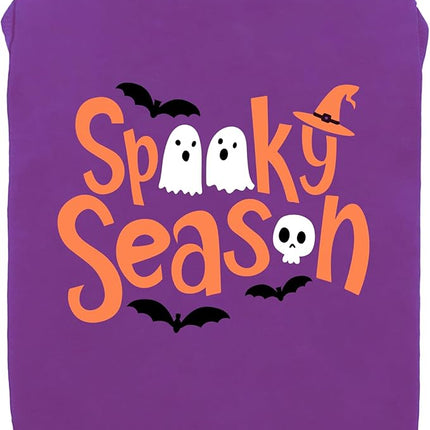 Fitwarm Halloween Spooky Season Dog Shirt, Funny Dog Clothes for Small Dogs Boy Girl, Holiday Doggy Tank Top, Pet Outfit, Purple, Orange, Medium