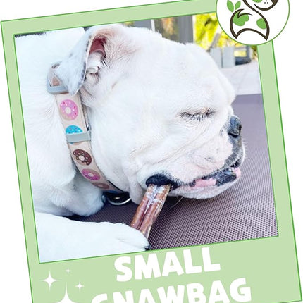 Nature Gnaws Variety Pack for Small Dogs (12 Count) - Bully Sticks, Beef Tendons and Tripe Twists for Dogs - Natural Long Lasting Beef Dog Chew Bones - Rawhide Free