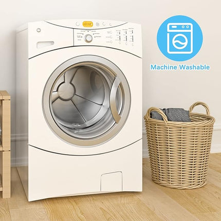 PUPTECK Washable Pee Pads for Dogs - 2 Pack 48" x 60" Waterproof Reusable Puppy Potty Training Pads Whelping Mat - Fast Absorption Non-Slip Pet Food Feeding Mat - Pad for Small Animals