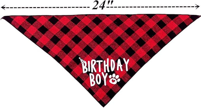 Birthday Boy Dog Bandana