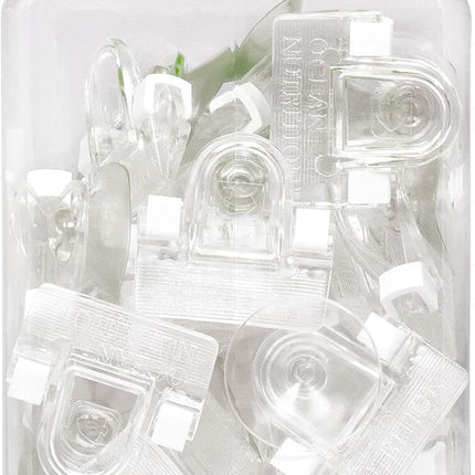 Ocean Nutrition Fish Feeder Seaweed Clips for Saltwater Fish - Aquarium Suction Cups, Holds Food Intact, Prolongs Feeding Process, Pack of 36 for Tangs, Rabbitfish, Marine Angelfish, Wrasses, Damsels