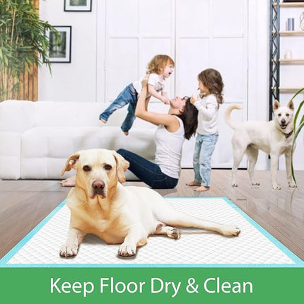 Extra Large Dog Pads 28"x34", 30 Count Thicker Puppy Pads XL, Super Absorbent Pee Pads for Dogs, Disposable Incontience Underpads for Doggies, Cats, Rabbits, Pups, Leak-Proof Pet Potty Mats