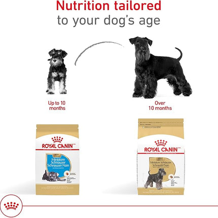 Royal Canin Breed Health Nutrition Miniature Schnauzer Puppy Dry Dog Food, 2.5 lb Bag