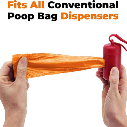 Best Pet Supplies Poop Bags for Dogs, 50% Post-Consumer Recycled Content dog waste bags on rolls, fits all poop bag holders for leashes - 150 Count, Assorted Colors, Scented