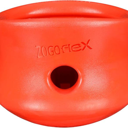 WEST PAW Toppl Durable Dog Treat Puzzle Toy for Medium to Large Dogs- Engaging Interactive Chew Toy for Mental Stimulation, Slow Feeding- 3/4 Cup Capacity - Cardinal Red, Large