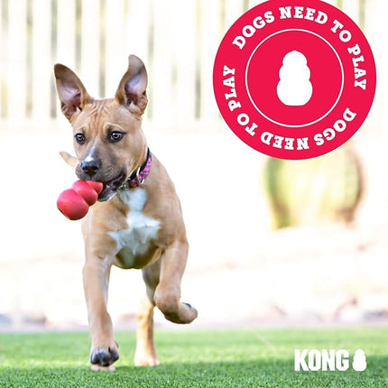 KONG Extreme Dog Toy - Fetch & Chew Toy - Treat-Filling Capabilities & Erratic Bounce for Extended Play Time Most Durable Natural Rubber Material - for Power Chewers - for X-Large Dogs