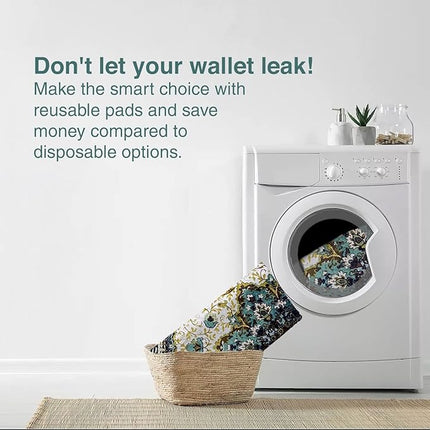 PUPIBOO Washable Pee Pads for Dogs and Cats - Super Absorbent Reusable Puppy Training Pads - 100% Waterproof, Leak-Proof & Non-Slip Whelping Pads for Pet Housebreaking