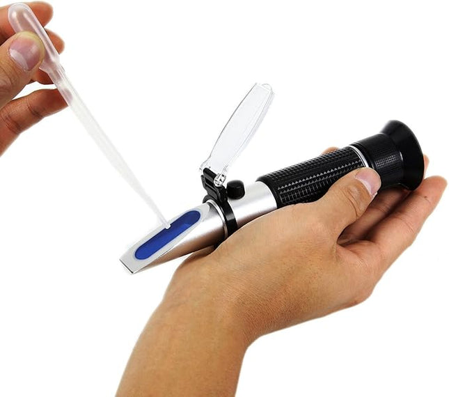 Ade Advanced Optics Dual Scale 1.0 to 1.070 S.G. Salinity Refractometer for Aquarium & Seawater