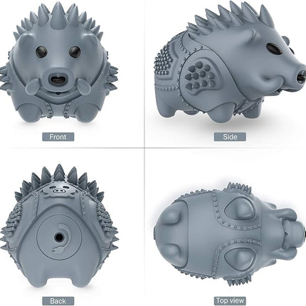 Dog Chew Toys for Aggressive Chewers,Larg Dog Bones Toys,Dog Toys for Indestructible Squeaky Chewers,Clean Teeth Non Toxic Environmentally Friendly,100% Natural Rubber&Milk Flavor