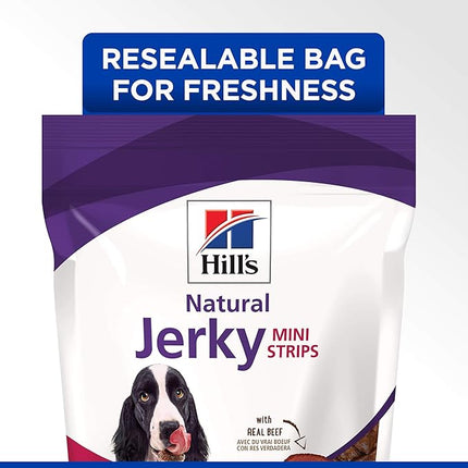 Hill's Dog Treats, Jerky Strips, Healthy Dog Snacks, Mini Strips Beef Jerky 7.1 oz