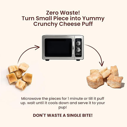 Authentic Himalayan Yak Cheese for Dogs - Jumbo (Pack of 1) - Sourced from Pristine Himalayan Foothill, Rawhide-Free, NO preservatives