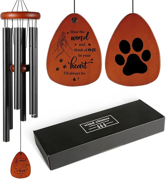 SteadStyle Pet Memorial Gifts for Dogs, Dog Memorial, Pet Memorial Wind Chime, Loss of a Dog Sympathy Gift, in Memory of Dogs Cats Gifts,Remembrance Bereavement Gift 36 in