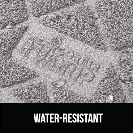 GORILLA GRIP Cat Litter Box Mat, 40x28, Water Resistant, US Designed Kitty Litter Trapping Mats, Easy to Clean, Scatter Control, Less Mess and Clean Floors, Kitten Supplies for Indoor Cats, Light Gray