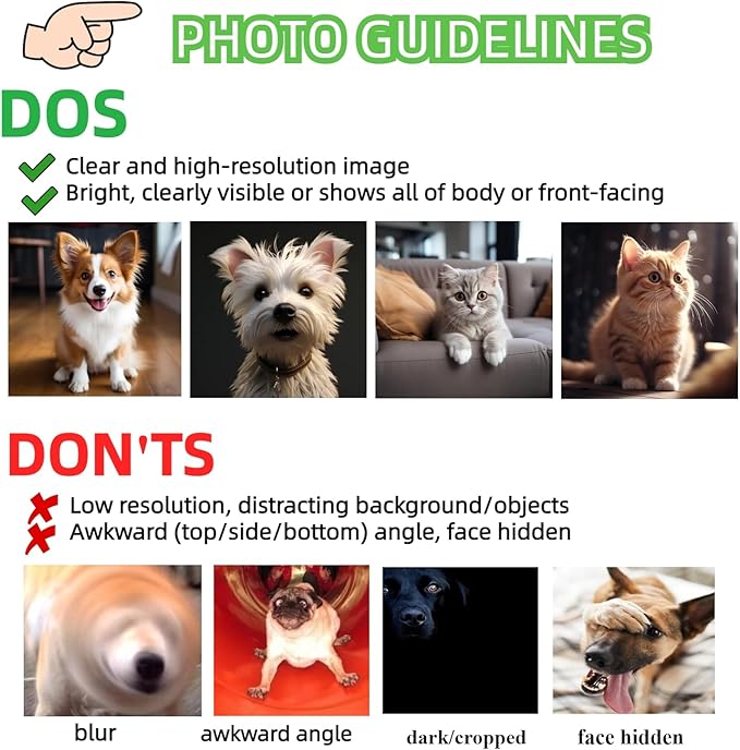 Personalized Dog Urn, Stainless Steel Cremation urns for Pets Ashes, Custom Photo Pet Memorials Pet Urn, CremationUrn for Pet Ashes(Drop Shape)