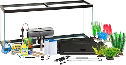 Tetra Complete LED Aquarium Kit for Fish, 55 Gallons, Includes White LED Lights, Filter, Heater and Accessories