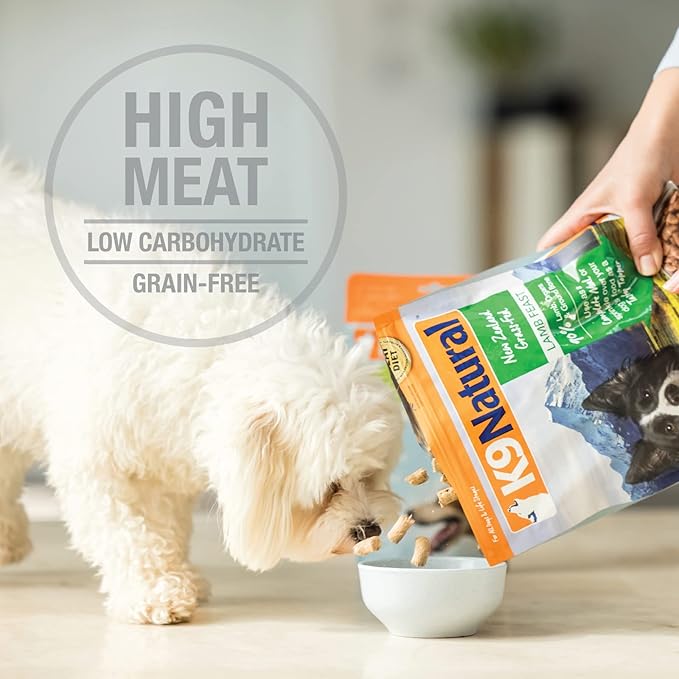 K9 Natural - Grain Free Freeze Dried Dog Food Topper - Lamb & Salmon, 3.5oz