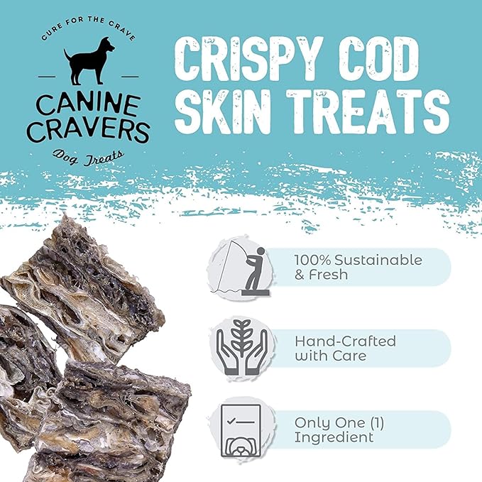 Canine Cravers Single Ingredient Dog Treats – Healthy and Nutritious Human Grade Air Dried Hypoallergenic Pet Food - Grain Free, Gluten Free and No Soy – 100% All Natural Variety New 3 Pack