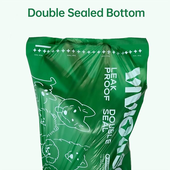 Heavy Duty Dog Poop Bags Rolls, Extra Thick and Guaranteed Leak Proof, 9" x 13" Poop Bags for Dogs, Lavender Scented, 240 Count