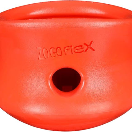 WEST PAW Toppl Durable Dog Treat Puzzle Toy for Large Dogs- Engaging Interactive Chew Toy for Mental Stimulation, Slow Feeding- One and Quarter Cup Capacity - Cardinal Red, XL