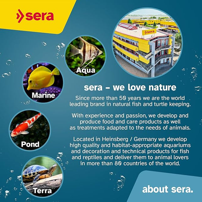 sera Vipan Tropical Flakes XL 7.4 oz. I Premium XL Staple Food for Ornamental Fish | Insect Meal & Prebiotic Effect | Free from Colorants and Preservatives | Perfect for Surface Feeders