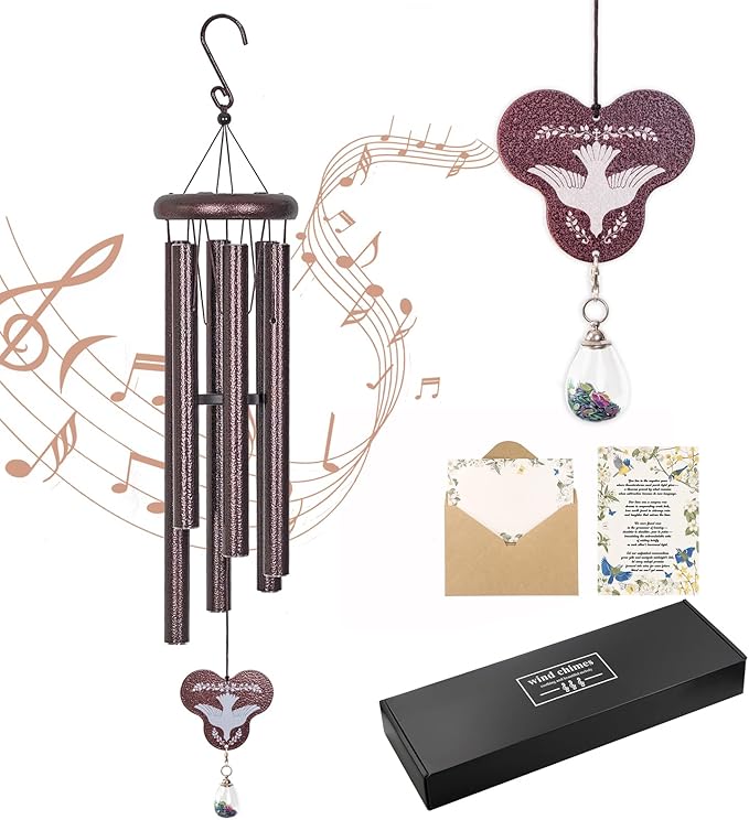 Dog Memorial Gifts for Loss of Dogs, 35'' Personalized Dog Memorial Wind Chimes,Los of Loved One Sympathy Gift, Dogs-Cats Passing Away Gift, Pet Loss Passing Away Remembrance Bereavement Gifts