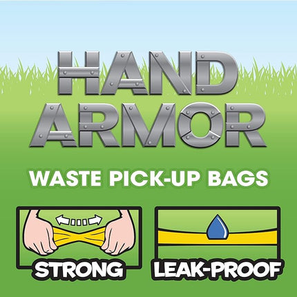 Bags on Board Dog Poop Bags - Extra Thick Waste Pickup Bags with Easy Tie Handles - Easy Dispensing Drawer Pack - 200 Count (Pack of 4)