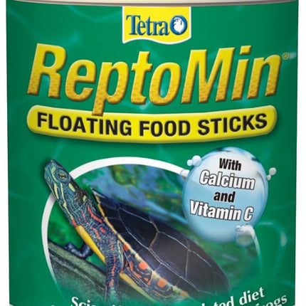 Tetra ReptoMin Floating Food Sticks, Food for Aquatic Turtles, Newts and Frogs, 1.94 oz