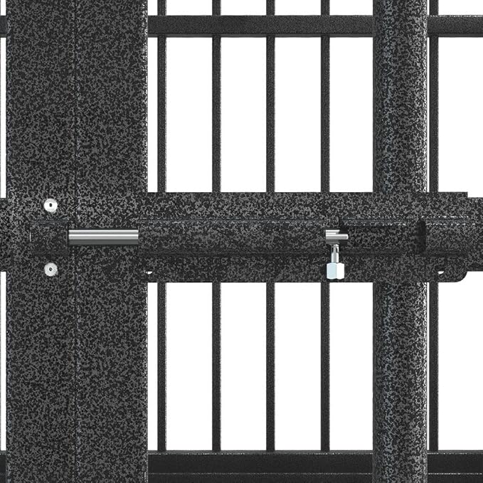 48" Furniture Dog Crate for Large Dogs, Heavy Duty Dog Kennel Indoor with Removable Crate Trays, Wheels and Stylish Wooden Top, Extra Large XL XXL Dog Cage