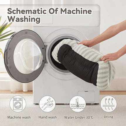 Dog Bed for Extra Small Dogs Breeds,Cat Bed,Puppy Kennel Bed with Pillow,Washable Deluxe Plush Dog Crate Beds,Comfy Durable Rectangular Pet Sleeping Bed & Non-Slip Bottom,Grey (19"X16")