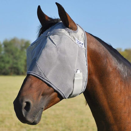 Cashel Crusader Fly Mask, Standard (Grey, Weanling)