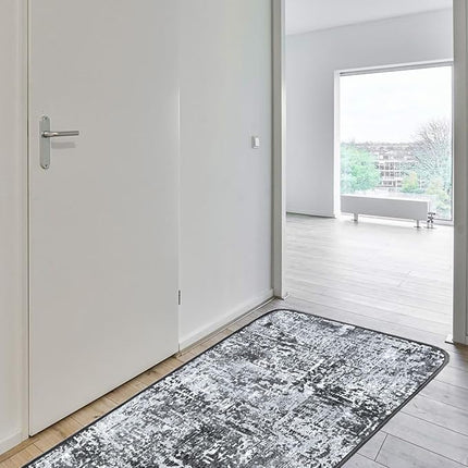 Qeils Washable Pee Pads for Dogs, 2 Pack Reusable Puppy Pads 24"x48" Super Absorbent Leakproof Dog Training Pads, Non-Slip Potty Pads for Gallery, Floor, Couch, Litter Mat Pet Essentials