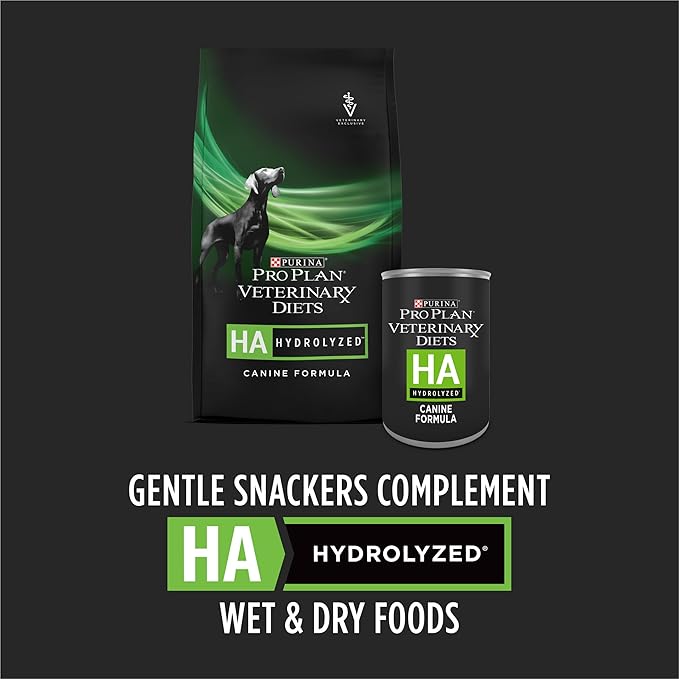 Purina Pro Plan Veterinary Diets Gentle Snackers Hydrolyzed Plus Low Fat Dog Treats - 8 oz. Pouch
