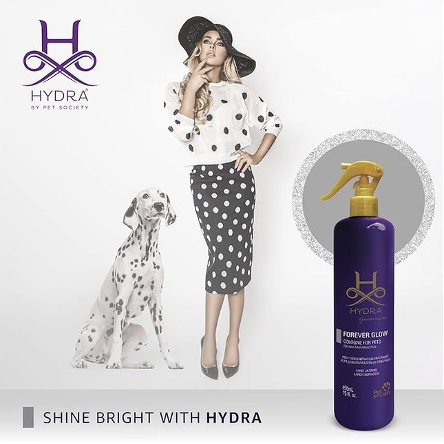 Hydra Groomers’ Forever Glow Cologne, Cat and Dog Cologne and Grooming Spray, 15 Fl Oz