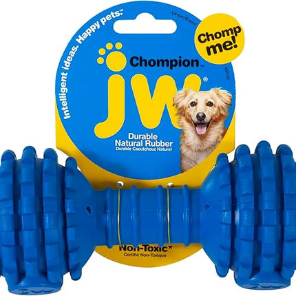 JW Pet Chompion Heavyweight Dog Chew Toy for Large Breeds, Assorted Colors