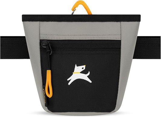 OllyDog Goodie Treat Bag, Dog Treat Pouch, Waist Belt Clip for Hands-Free Training, Magnetic Closure, Dog Training and Behavior Aids, Three Ways to Wear (Wet Weather)