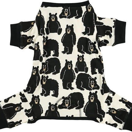 LazyOne Flapjacks, One-Piece Dog Sweater, Matching Family Pajamas for Dogs, Bear, Animal (X-Small)