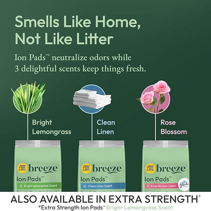 Purina Tidy Cats Breeze Litter System Cat Pad Refills 10ct. Pack Tidy Cats Cat Litter Pads - 10 ct. Pouch