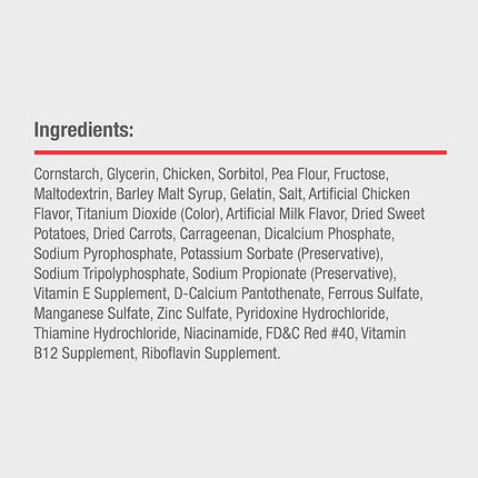 DreamBone Mini Chew, Made with Real Chicken & Vegetables, Rawhide Free Chews For Dogs, 50 Count