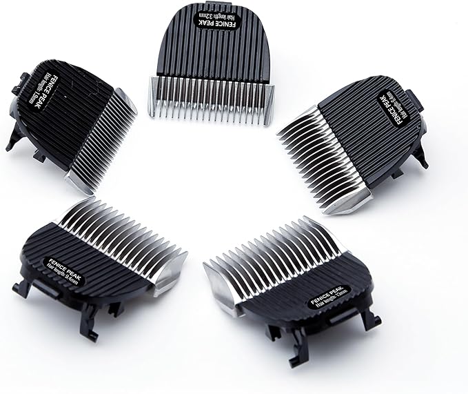 FENICE PEAK 5FC Low Noise Pet Dog Grooming Clippers Replacement Blade Ceramic Edge Detachable Steel Pet Clipper Blade with Cutting Length of 6.4mm 1/4'' (1 Count)